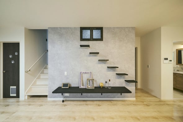 愛猫と暮らす平屋