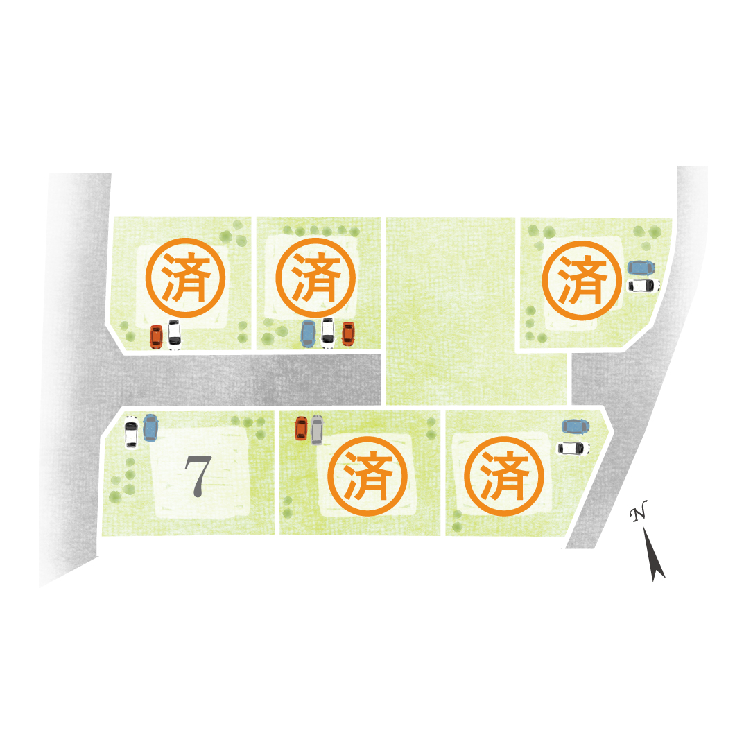 南区/上ノ郷6区画分譲地