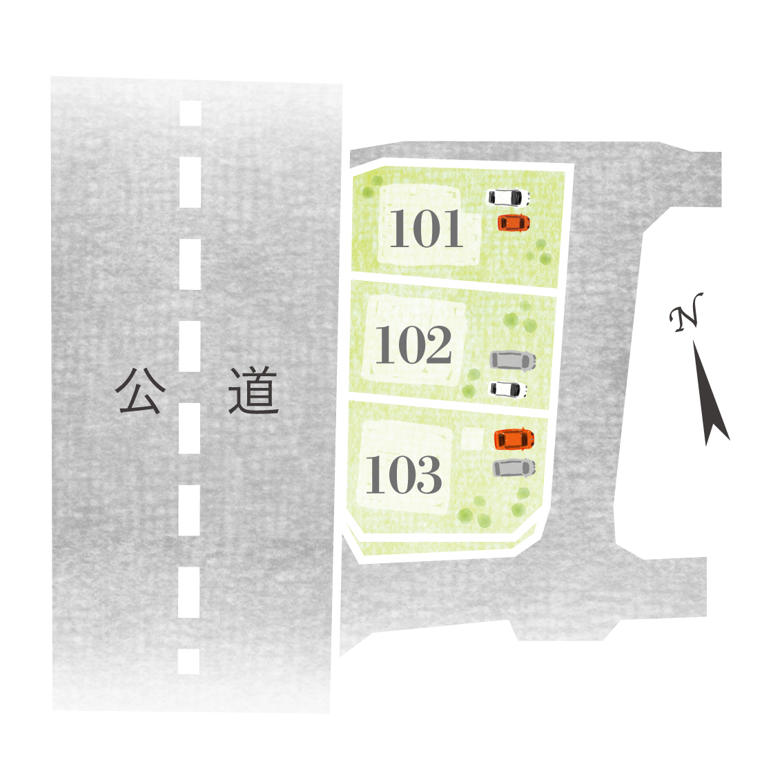 南区/白藤店舗併用住宅エリア